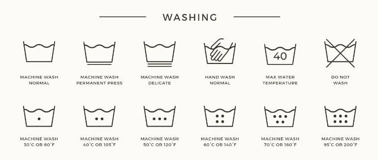 Washing Instructions