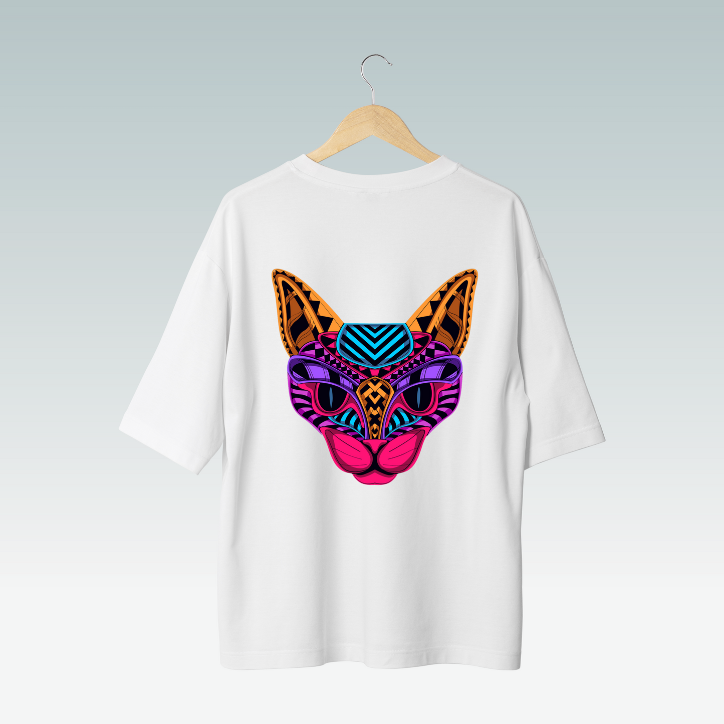 Neon Cat (white)